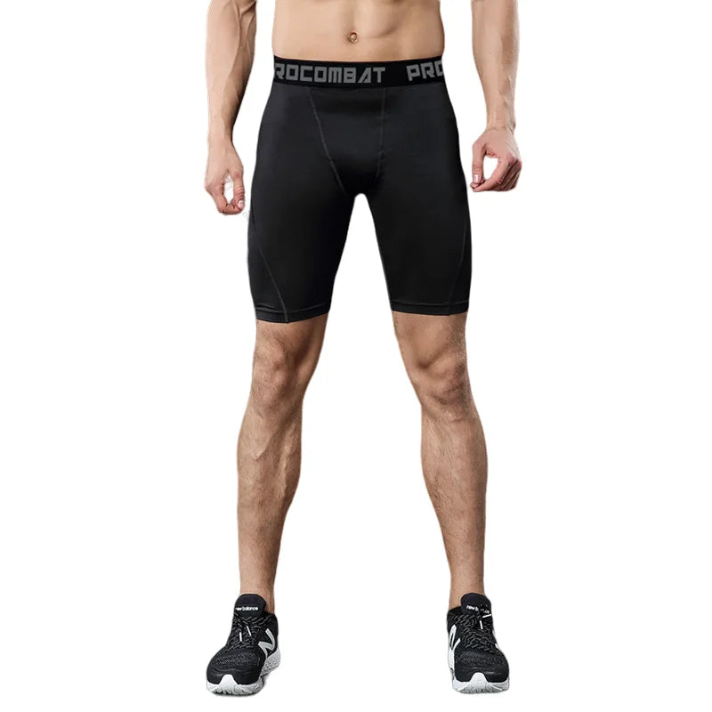 Shorts Compresión Muscular™ – Culturismo y Entrenamiento de Alto Rendimiento (Hombre)