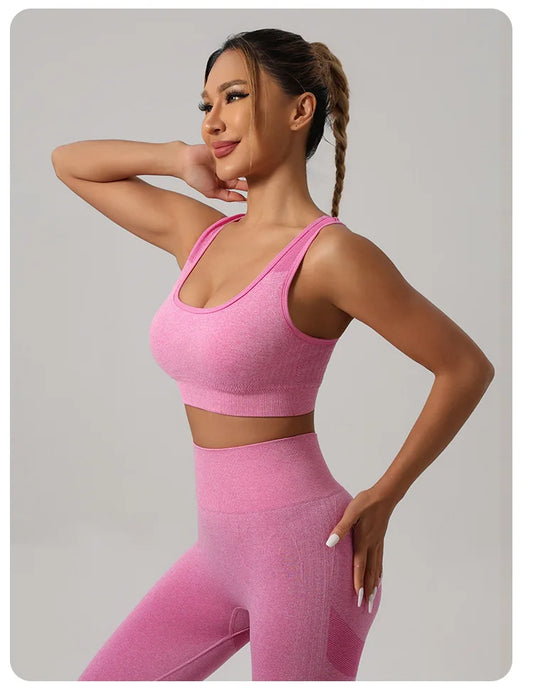Mileegirl™ Set Deportivo Premium – Leggings Push-Up + Top Espalda Abierta