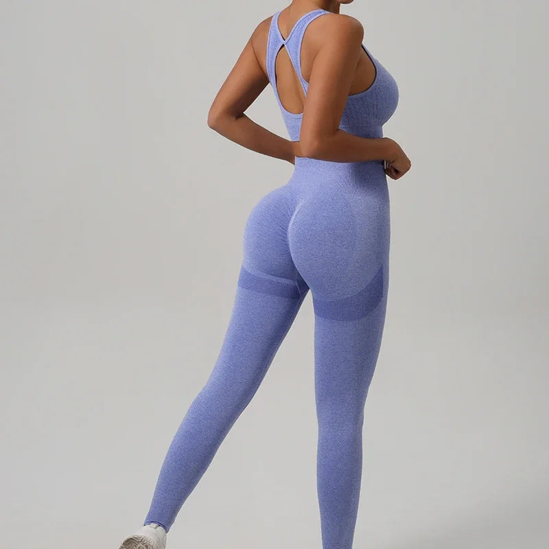 Mileegirl™ Set Deportivo Premium – Leggings Push-Up + Top Espalda Abierta